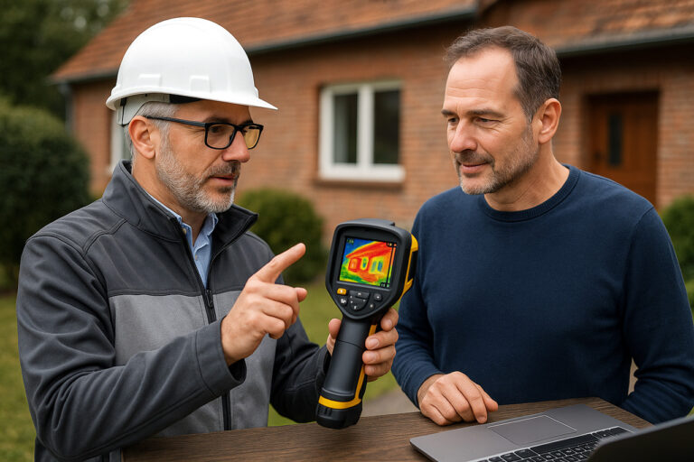 Lokales Netzwerk an Architekten, Notaren, Handwerkern und Finanzierungsexperten.